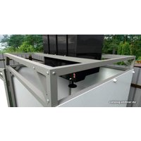 Душевая кабина для дачи с баком Импласт Летний душ с раздевалкой 150л