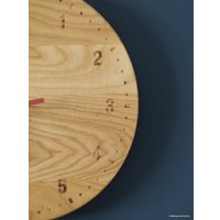Настенные часы Richwood Clock-2/Combi (ясень натуральный/белый)