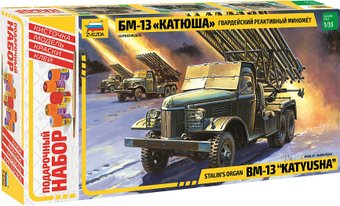 Сборная модель Звезда БМ-13 Катюша