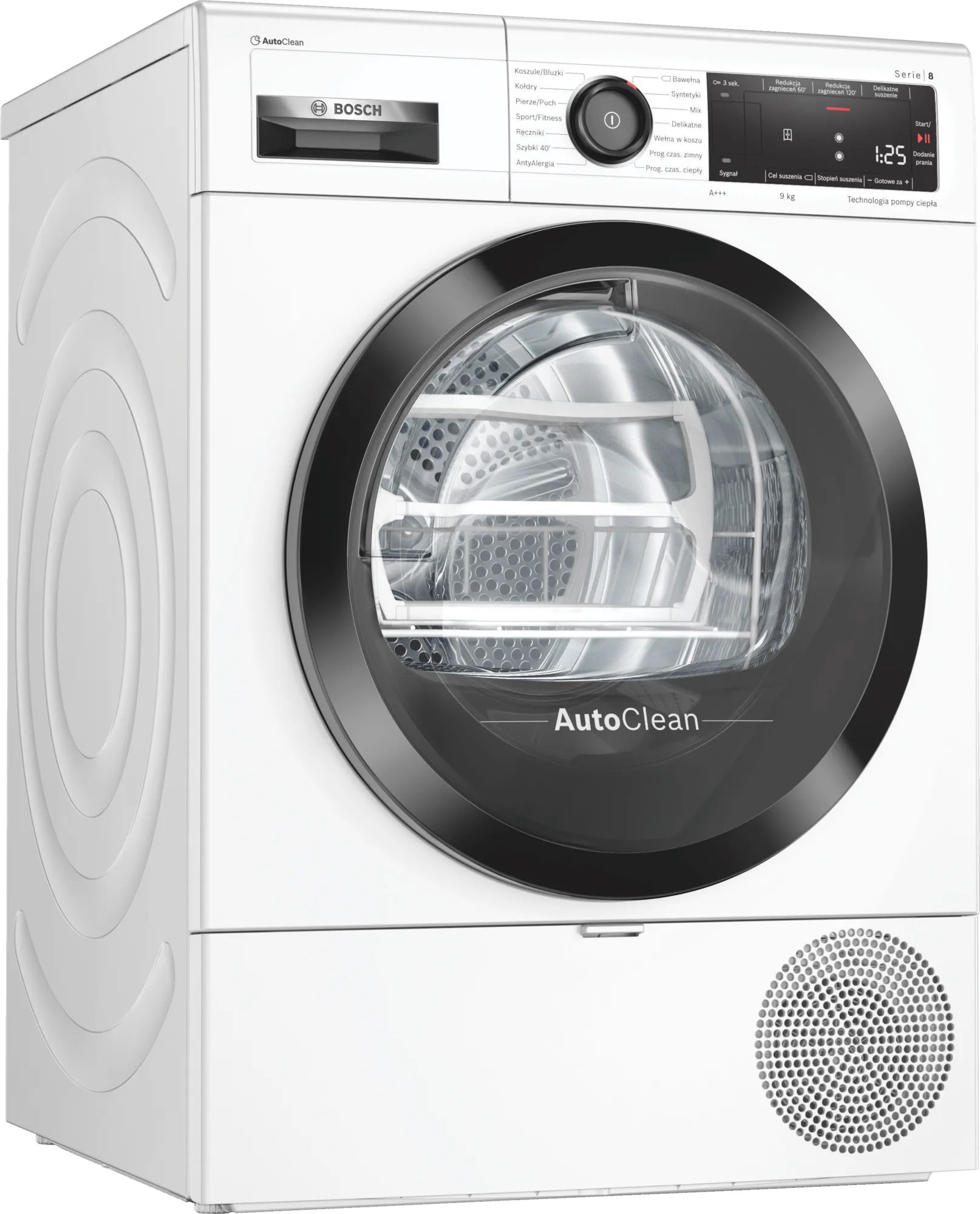 

Сушильная машина Bosch Serie 8 WTX87M30PL