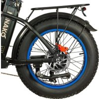 Электровелосипед Minako F10 Dual (синий)