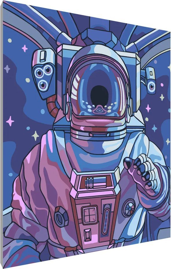 

Картина по номерам PaintLine Астронавт PL-00017