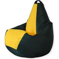 Кресло-мешок Mio Tesoro Груша Kombo XXL GF-130x85-ZZH (зеленый/желтый)