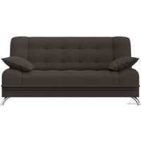 Диван Лига диванов Анна 121562 (рогожка Амур, коричневый)