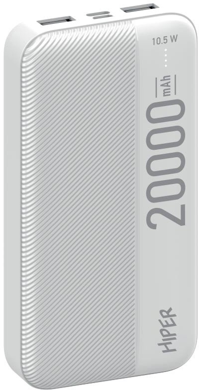 

Внешний аккумулятор Hiper SM20000 20000mAh (белый)