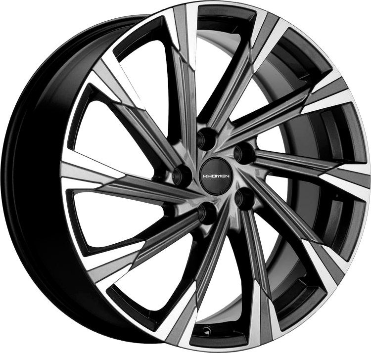 

Литые диски Khomen 1901 Geely Tugella 19x7.5" 5x108мм DIA 63.4мм ET 47мм GRF