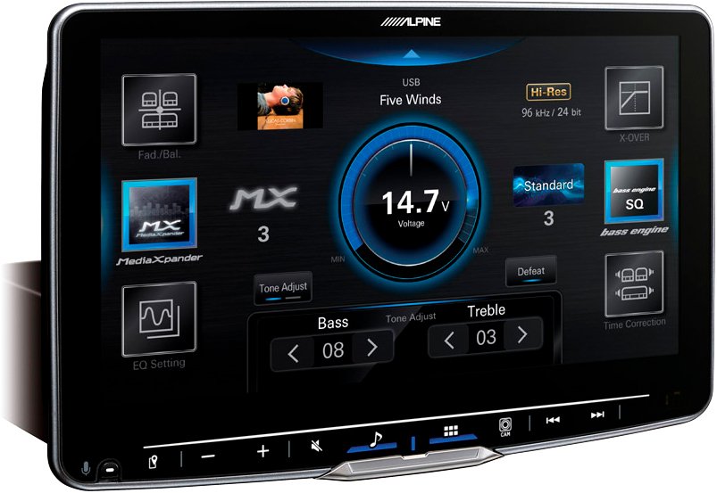 

USB-магнитола Alpine iLX-F905D