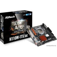 Материнская плата ASRock H110M-ITX/AC