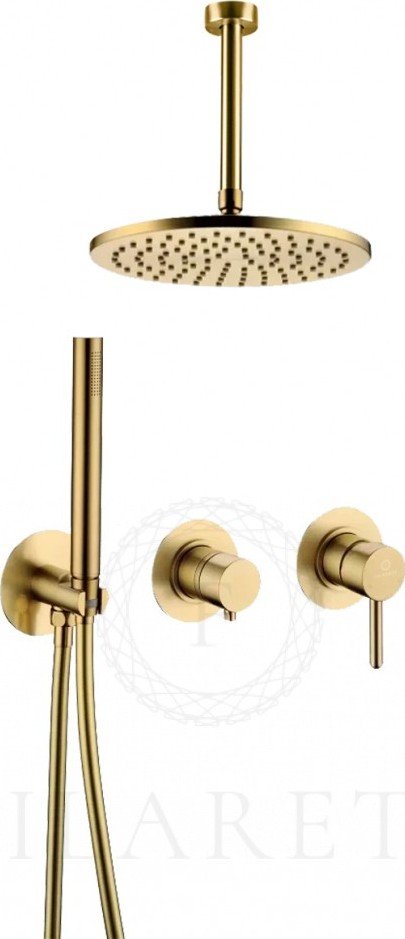 

Душевая система Filarete Roun FL1032 (матовое золото)