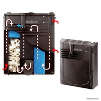 Аквариум Ferplast Capri 80 Led 100 л (белый)