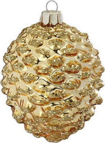

Елочная игрушка Inge's Christmas Classic Gold. Шишка 64486H120 (золото)