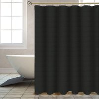 Шторка-занавеска для ванны Perfecto Linea Harmony 36-118112 (жемчужно-черный)