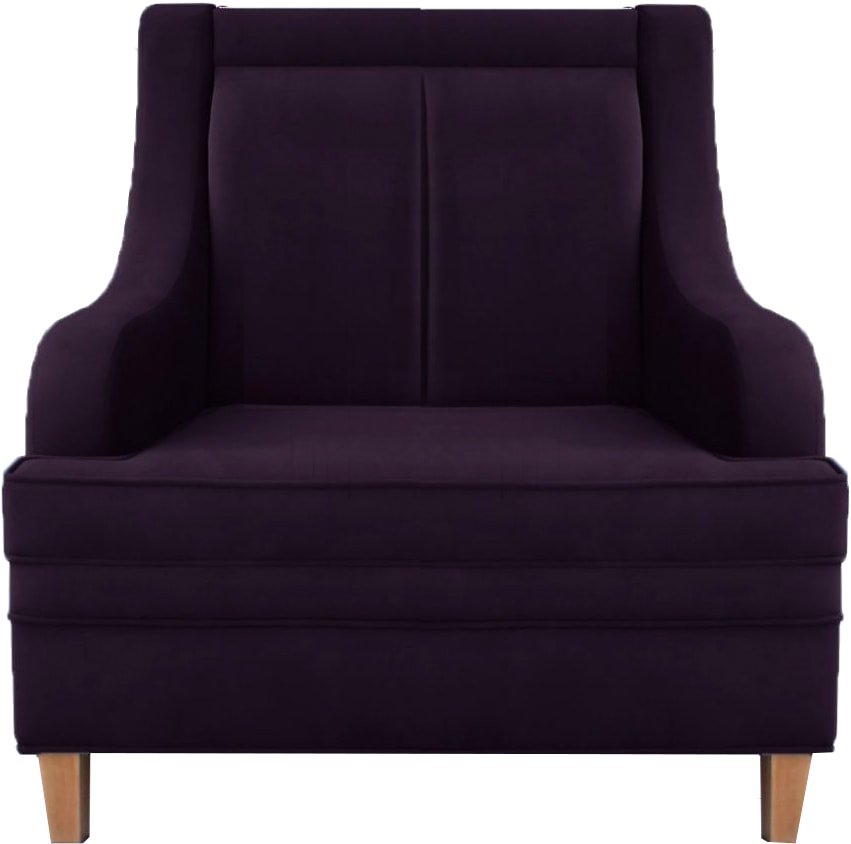 

Интерьерное кресло Brioli Луи (велюр, B40 фиолетовый/светлые ножки)
