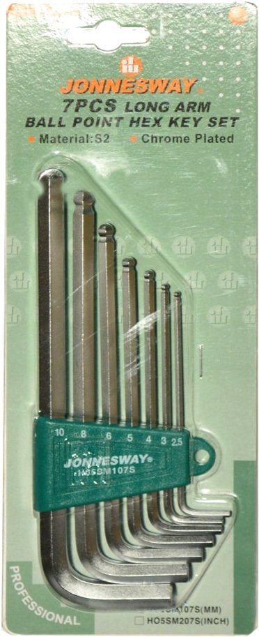 

Набор ключей Jonnesway H05SM107S (7 предметов)