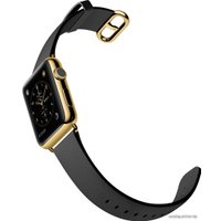 Умные часы Apple Watch Edition 42mm Yellow Gold with Black Classic Buckle (MKL62)