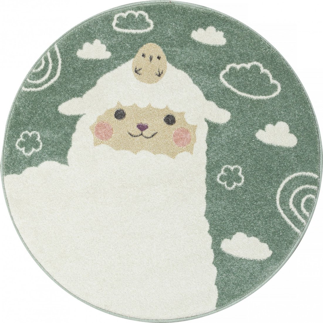 Ковер для детской Merinos Izumrud C119-DAIRE-LIGHT-GREEN (1х1)