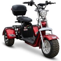 Электроскутер BNP City Trio 300 (красный)