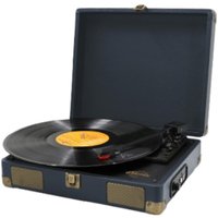 Виниловый проигрыватель Ritmix LP-100 (темно-синий)