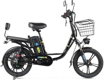 Электровелосипед Eltreco Khan 1 (черный)