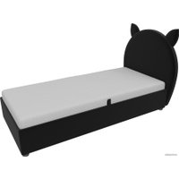 Кровать Mebelico Бриони 820х1880 (микровельвет, черный)