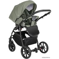 Универсальная коляска Pituso Nino (2 в 1, 3016 olive/antracyt)
