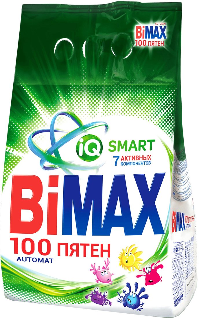 

Стиральный порошок BiMax 100 пятен 6 кг