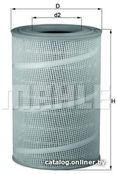 Воздушный фильтр Mahle Knecht LX714