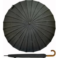 Зонт-трость Ame Yoke L65-24CH-2 (черный)