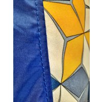 Кресло-мешок LoftyHome Груша XXXL (оксфорд/велюр, синий)