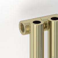 Стальной трубчатый радиатор Сунержа Эстет-0 500х225 5 секций (шампань)