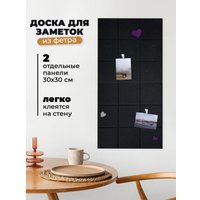 Панель UG Home 300x300x9мм ФП.2-Ч (2шт, черный)