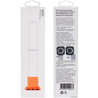 Ремешок Evolution AW44-SL01 для Apple Watch 42/44 мм (orange red)