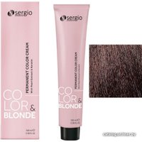 Крем-краска для волос Sergio Professional Color&Blonde 6.31 темно-русый золотисто-пепельный глазированный