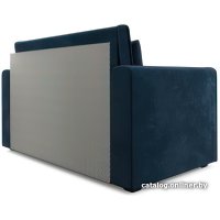 Диван Мебель-АРС Санта (велюр темно-синий Luna 034)