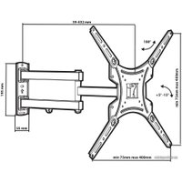 Кронштейн для телевизора Tuarex ALTA-404