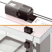 Аквариум Ferplast Dubai 80 Led 125 л (белый)