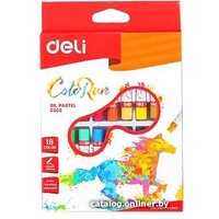 Пастель масляная Deli Color Run С20210 (18 цв)