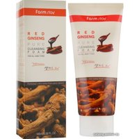  FarmStay Пенка для умывания Red Ginseng Pure Cleansing Foam (180 мл)