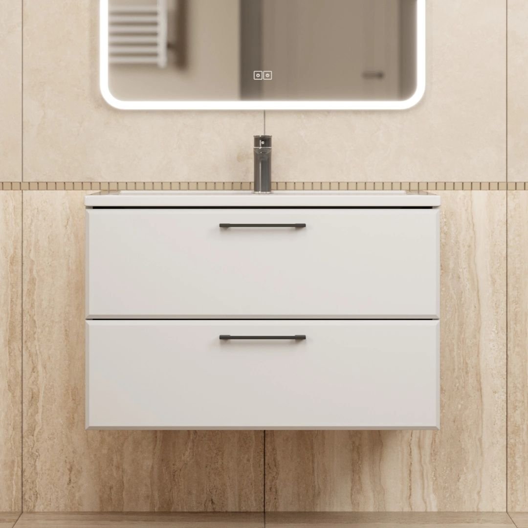 Uperwood Тумба с умывальником Foster New 80 см (белый)