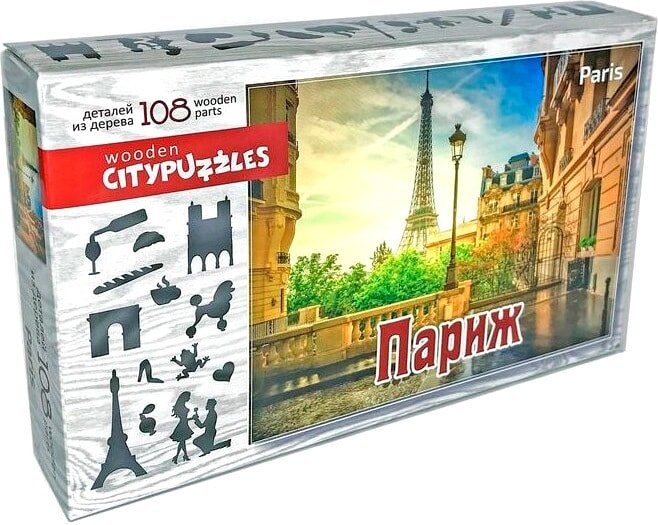 

Пазл Нескучные игры Париж Citypuzzles