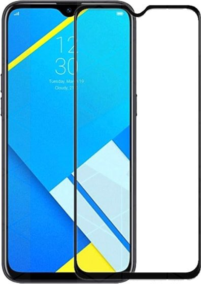 

Защитное стекло KST Full glue для Realme C2 (черное)