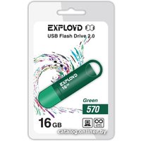 USB Flash Exployd 570 16GB (зеленый) [EX-16GB-570-Green]