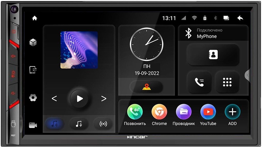 

USB-магнитола Incar TMX-7703-3