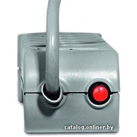 Сетевой фильтр Defender 6 розеток, серебристый, 5 м (DFS 505)