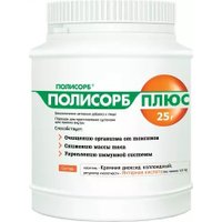 БАД Полисорб Плюс энтеросорбент 25г в Витебске