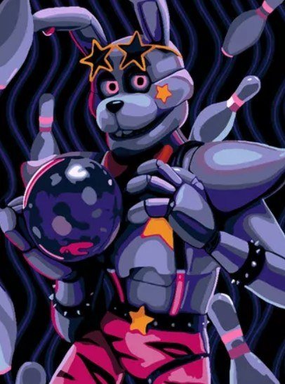 

Картина по номерам PaintLine Security Breach. Бонни PL-00283