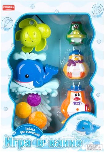 Набор игрушек для ванной Zhorya ZYC-0295-A