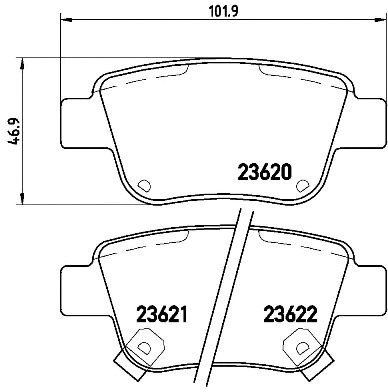

Brembo P83047