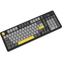 Клавиатура Ajazz AK980 V2 (черный/серый/желтый, Ajazz Gift)