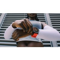 Умные часы CMF Watch 3 Pro (черный, оранжевый силиконовый ремешок)